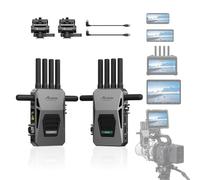 Accsoon CineView Master 4K Sistema di Trasmissione Video Wireless 2.4G 5G 6G Trasmettitore Ricevitore SDI HDMI, Portata 2.5 km Latenza 25ms, Supporto 1 Dispositivo iOS Cablato e 4 Dispositivi Wireless