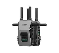 Accsoon Master 4K Lite Sistema di trasmissione video wireless, Kit trasmettitore e ricevitore, 4K60 HDMI/SDI, Portata 1200 piedi, Latenza <35 ms, Dual-Band 2,4/5 GHz, H.265, Monitoraggio mobile USB-C