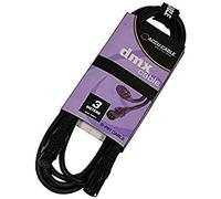 Accu Cable 1621000015 - Cavo con connettori DMX a 5 poli, 3 m