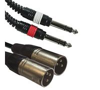 Accu Cable AC-2J6S-2XM/3 2x jack stereo 6,3/2x XLR