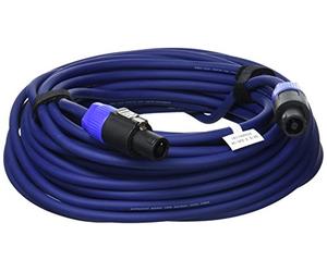 Accu Cable AC-SP2-2,5/20 - Cavo per altoparlante con 2 connettori Speakon da 2,5 mm, 20 m