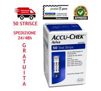 Accu Chek Aviva 50 Strisce Reattive per Glicemia 06-2026