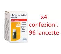 ACCU CHEK FASTCLIX 96 LANCETTE PUNGIDITO ROCHE (OFFERTA 4 confezioni)