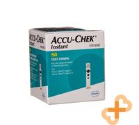 ACCU-CHEK Istantaneo 50 Strisce Test A Quadri Glucosio Livello IN Sangue