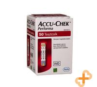 ACCU-CHEK Performa 50 Istantaneo Strisce Test A Quadri Glucosio Level IN Sangue