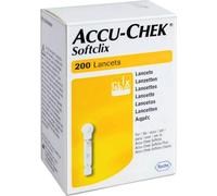 Accu Chek Softclix Lancette Pungidito Monouso Diabetici Glicemia 200 Pezzi