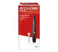 Accu-Chek SoftClix Plus Lancing Device with 17 Lancets & Clear Cap