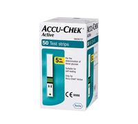 Accu-Chek, strisce reattive per misurare il livello di glucosio nel sangue (confezione da 50)