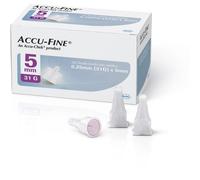 AGO PER PENNA DA INSULINA ACCU-FINE PEN NEEDLE ACCU-CHEK GAUGE 31 X 5MM 100 PEZZI