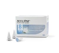 AGO PER PENNA DA INSULINA ACCU-FINE PEN NEEDLE ACCU-CHEK GAUGE 31 X 8MM 100 PEZZI