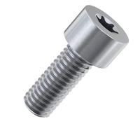 Accu - Viti a testa cilindrica Torx M2,5 x 6 mm T8 a filettatura intera (ISO 14579), in acciaio inox (A2) (confezione da 50)