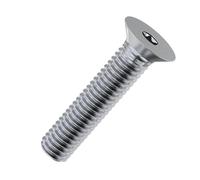 Accu - Viti a testa svasata Torx M2 x 10 mm T6 (DIN 965), in acciaio inox (A2) (confezione da 200)