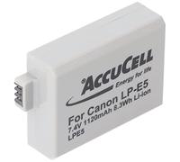 AccuCell Batteria adatta per Canon EOS-450D