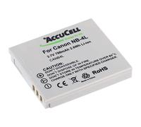 AccuCell Batteria compatibile con Canon NB-4L batteria