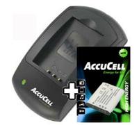 AccuCell caricatore e batteria adatto per Sony NP-BK1 Nessun Origina