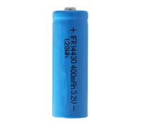 AccuCell IFR 14430 400 mAh 3,2 V LiFePo4 batteria con testa 43,8 x 14,2 mm, non protetta
