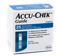 ROCHE DIAGN D.CARE ACCU CHEK GUIDE 25 STRIPS RETA