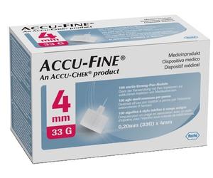 ACCUFINE Ago Ins.33g 4mm 100pz