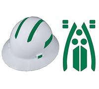 Accuform LHTL613GN Kit Visibilità Casco Rigido Viz-Kit™, cappelli rigidi marca ERB™, verde riflettente