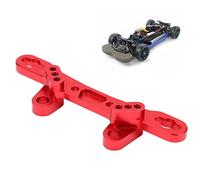 Accuggista di Shock RC, 3,2x0,9 Pollici in Lega di Alluminio Accessori per Auto a Torre Anteriore RC per Auto per Upgrade TT02 Auto Sportiva Piatta 1/10 (Rosso)