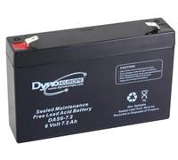 ACCUMULATORE ACCU BATTERIA AL PIOMBO 6V 7,2A