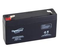 ACCUMULATORE ACCU BATTERIA AL PLOMB 6V 1,3A