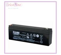 ACCUMULATORE BATTERIA RICARICABILE AL PIOMBO FIAMM 12V 2AH FG20201