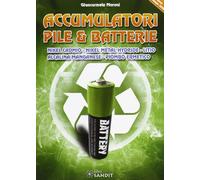 Accumulatori, pile e batterie. Nikel, cadmio, nikel metal, hydride, litio, alcalina, manganese e piombo ermetico
