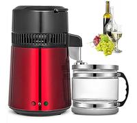 Accumulo d'Acqua, Acqua distillata - Purificatore d'Acqua con Filtro al Carbone - Design a Doppio Pulsante - Macchina per Acqua distillata per Uso Domestico