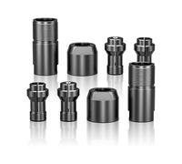 Accuracy M 10 Adattatore Filettatura Angles Grinder a Diritto Grinder Converter Pratico Acciaio Costruzione Strumento di Conversione Workshop Tool Adapter Cambia rapidamente Set