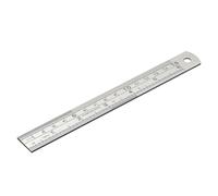 Accurate Steel Straight Ruler Double Side Metric Royal Scale Straightedge with Hanging Hole for Technical Drawing Metric Royal Ruler