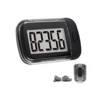 Accurate Step Counter - 3D Sensor, ampio display facile da leggere | 3D Pedometer Interfaccia semplice digitale | Waist Clip Fitness Running, Walking Exercise Daily Activity Monitor