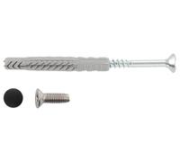 Accuride 100009109 Schüco Smartcube-Set di accessori di fissaggio per sistema di scaffalature in alluminio intelligente, 30 pezzi, colore: Nero, Befestigungsset