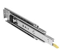 ACCURIDE DZ9308-0032R-E4 - Guida per cassetti con estrazione completa a destra con blocco, lunghezza 812,8 mm, acciaio zincato, colore: argento