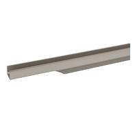 Accuride Schüco 100005385 - Maniglia per porta armadio Prego, 495 mm, profilo per fresatura frontale in alluminio