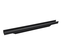 Accuride Schüco 100005397 - Maniglia per porta armadio Prego, 395 mm, profilo per fresatura frontale in alluminio