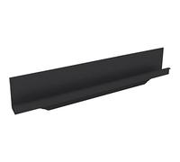 Accuride Schüco 100005584 - Maniglia per porta armadio Grande, 245 mm, profilo per fresatura frontale in alluminio, 245 mm, colore: Nero