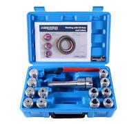 Accusize - 12 pz/set di lenzuola ER32 + R8 Bridgeport gambo + chiave in scatola, 0223 - 0974