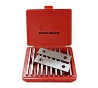 Accusize Industrial Tools 1/8'' Thickness 10 Pairs Precision Parallel Sets, 6'' Length, Eg10-1400