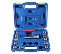 Accusize Tools - MT3 Shank ER32 Chuck W/11PC pinze kit, 1/20,3 cm " - 3/10,2 cm da °, cono morse Collet System, 0223 - 0304
