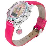 Accutime Barbie Springtime - Orologio da bambino con display LCD e cinturino in silicone, Rosa