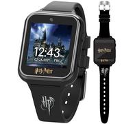 Accutime HP4096 Harry Potter - Orologio intelligente per bambini, con fotocamera selfie, foto e video, cronometro, 6 giochi, 3 sfondi, 10 quadranti, dittafono, fitness tracker sveglia, nero