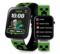 Accutime Minecraft MIN4363ARG - Orologio intelligente con cinturino stampato, per bambini, colore: verde