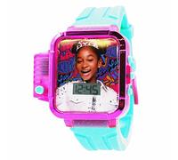 Accutime Nickelodeon That Girl Lay - Orologio da polso digitale al quarzo con display LCD, per bambini, con torcia, cinturino verde turchese, per ragazze, ragazzi e bambini (modello: LAY4030AZ),