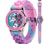 Accutime Orologio Analogico al Quarzo Unisex Bambini con Cinturino in Gomma MN9072AZ