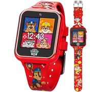 Accutime Paw Patrol - Orologio intelligente con fotocamera per bambini e bambini - Orologio intelligente interattivo per ragazzi e ragazze con giochi, registratore vocale, calcolatrice, contapassi
