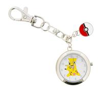 Accutime Pokemon Pikachu - Orologio da tasca analogico con ciondolo da borsa