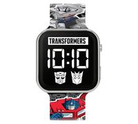 Accutime Transformers TFC4101 - Orologio digitale al quarzo con cinturino in silicone per bambini, Nero , moderno