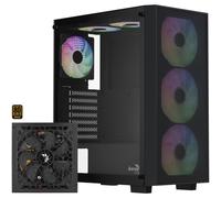 ACCX-BD02002.11 4711530966471 Aerocool B509A Flow-G-BK-v1, con alimentatore Aero