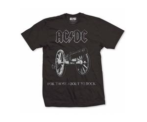 Acdc About To Rock T-Shirt Ragazzo Ufficiale Tee Man ROCK OFF ACDCTS06MB